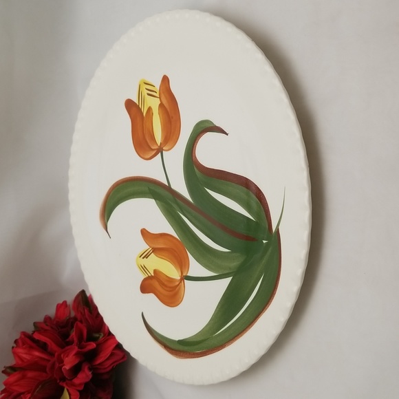 Blue Ridge Southern Potteries Dutch Tulip Plate - Picture 8 of 14